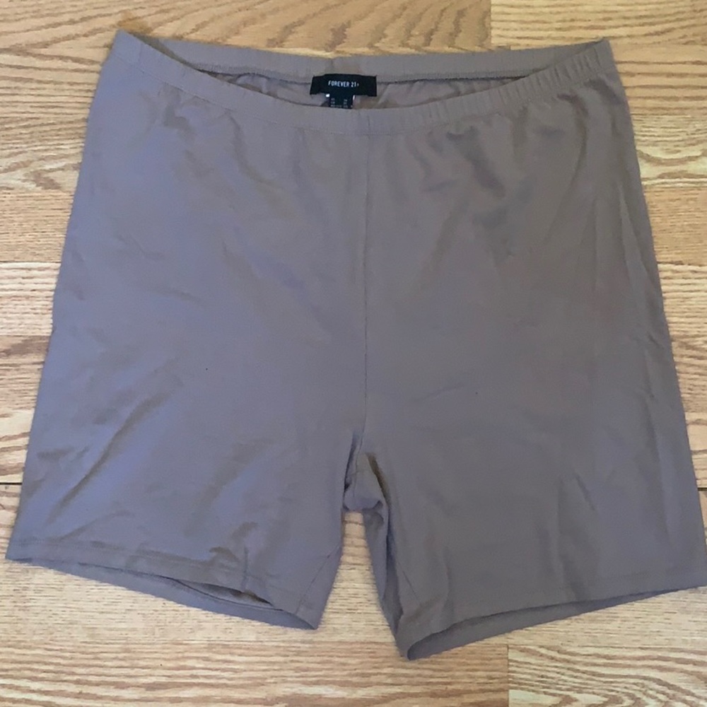 Plus Size Biker Shorts